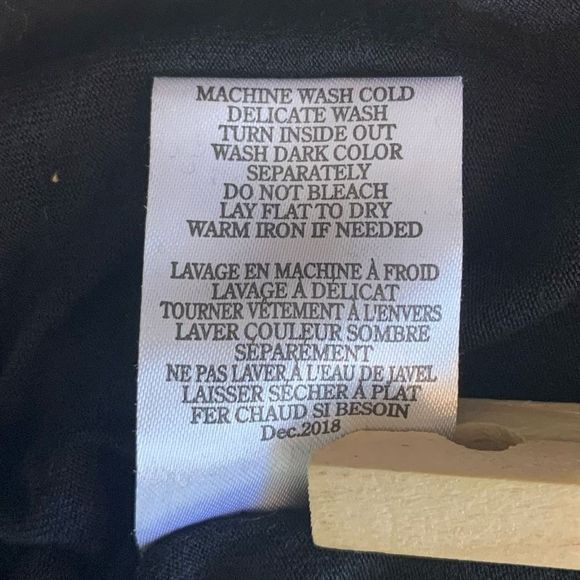 Z Supply Women’s Size Extra Small Black Rayon Stretch V Neck Elastic Waist Rompe - Picture 10 of 16